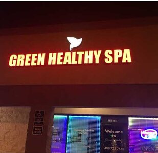 Green healthy spa
