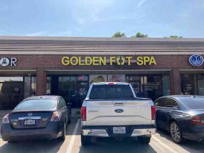 Golden foot spa
